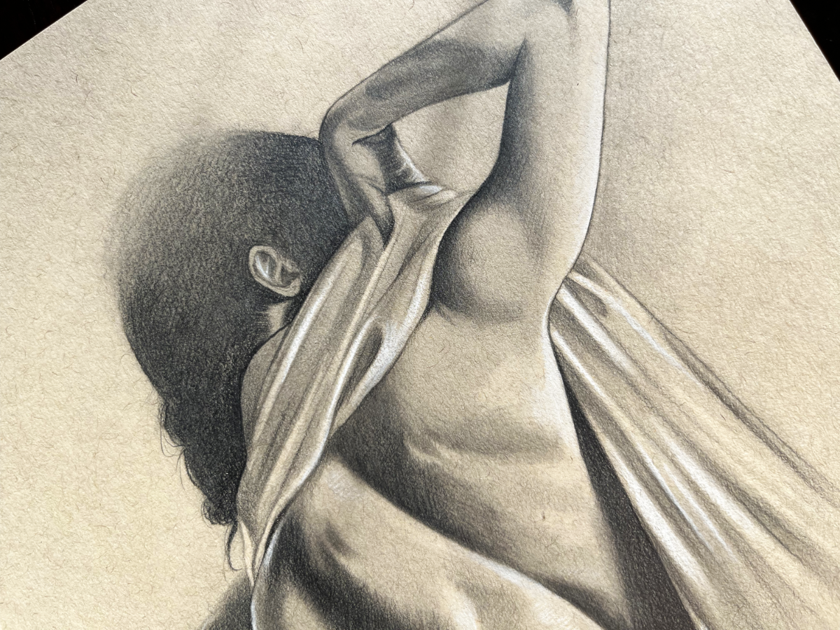 Figure Study Nr. 1 Original Drawing