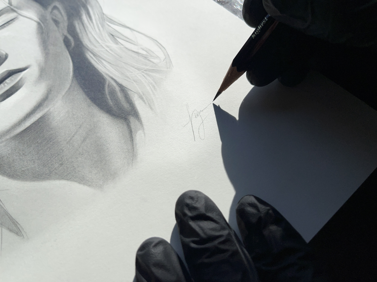 Portrait Study Nr. 2 Original Drawing