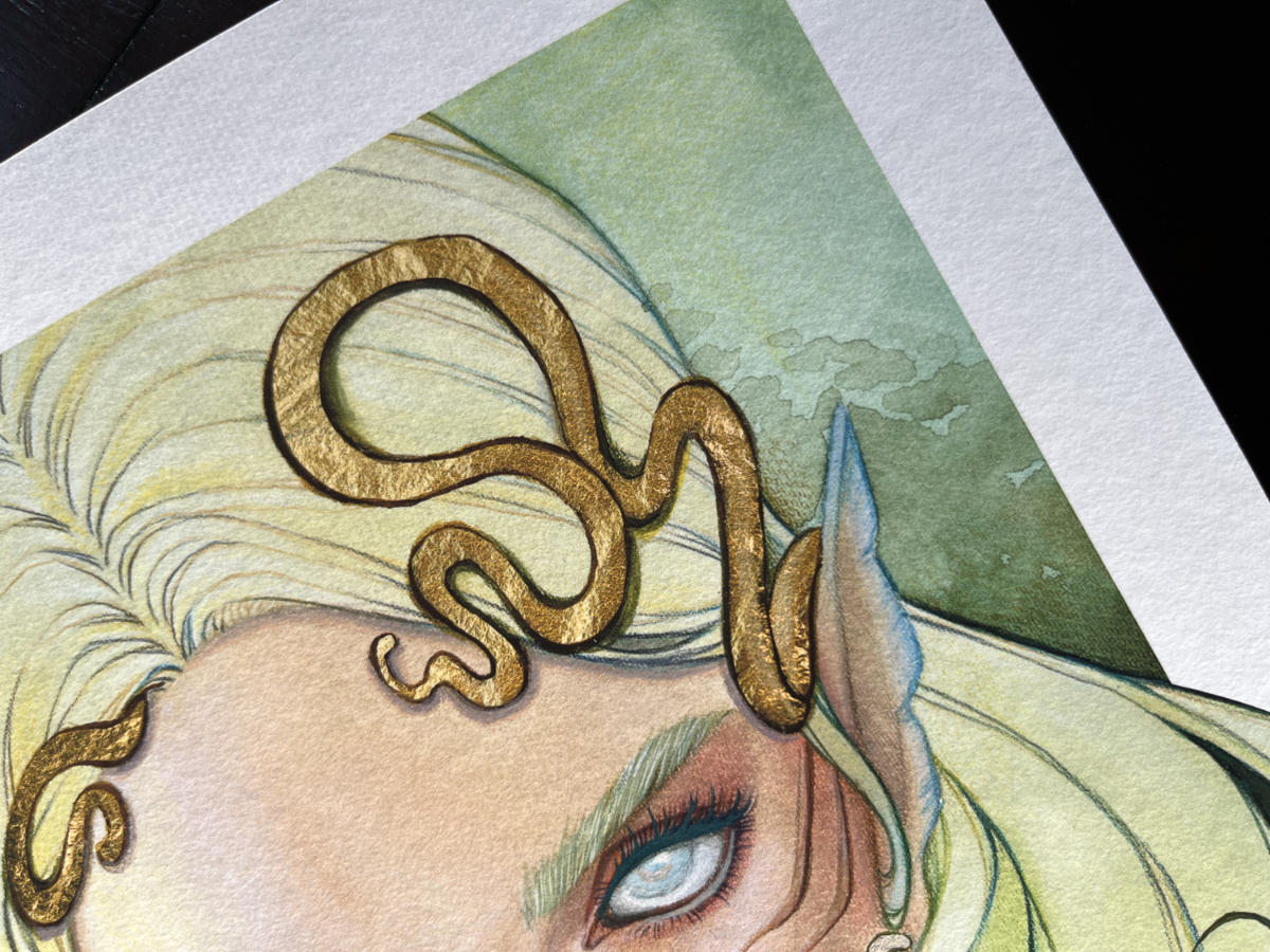 'Queen of the Deep' Open Edition Giclée Print