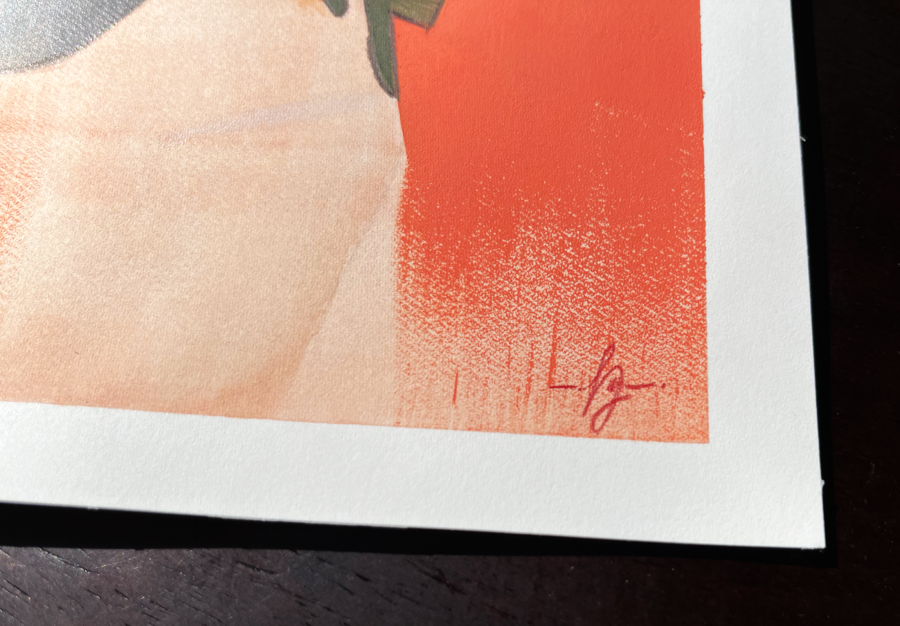 'Verdalyn' Original Watercolor & Gouache Painting