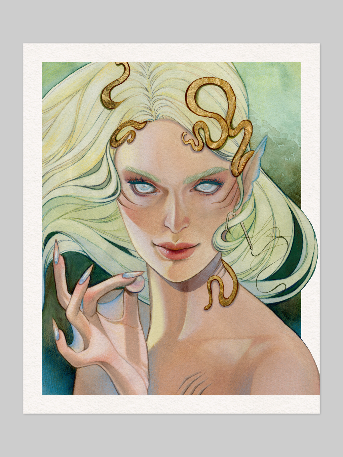 'Queen of the Deep' Open Edition Giclée Print