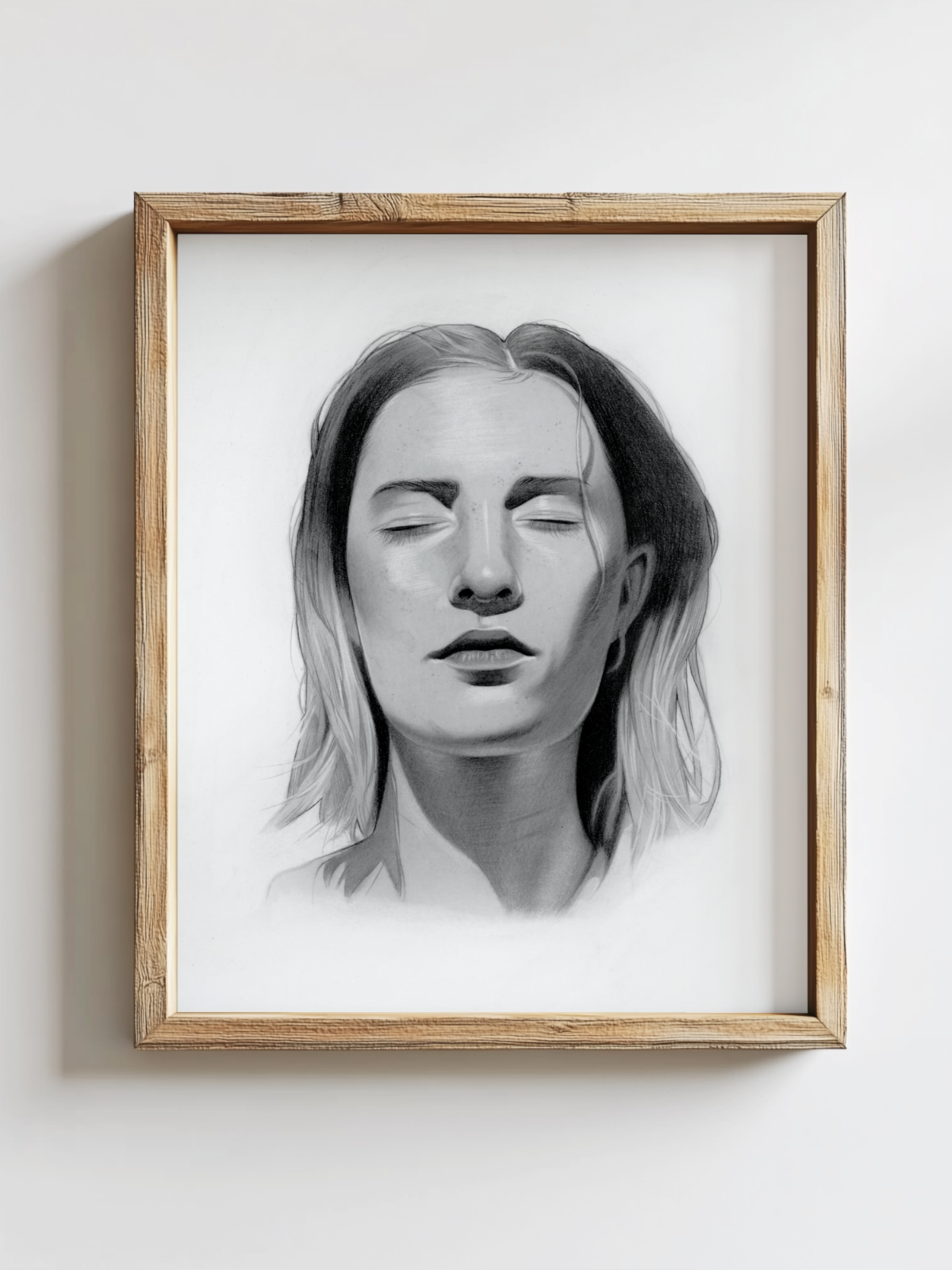 Portrait Study Nr. 2 Original Drawing