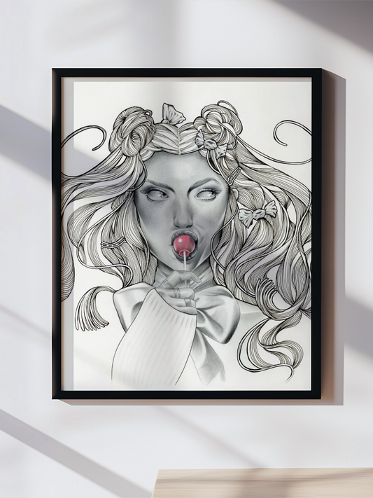 'Sweet Tooth' Original Drawing