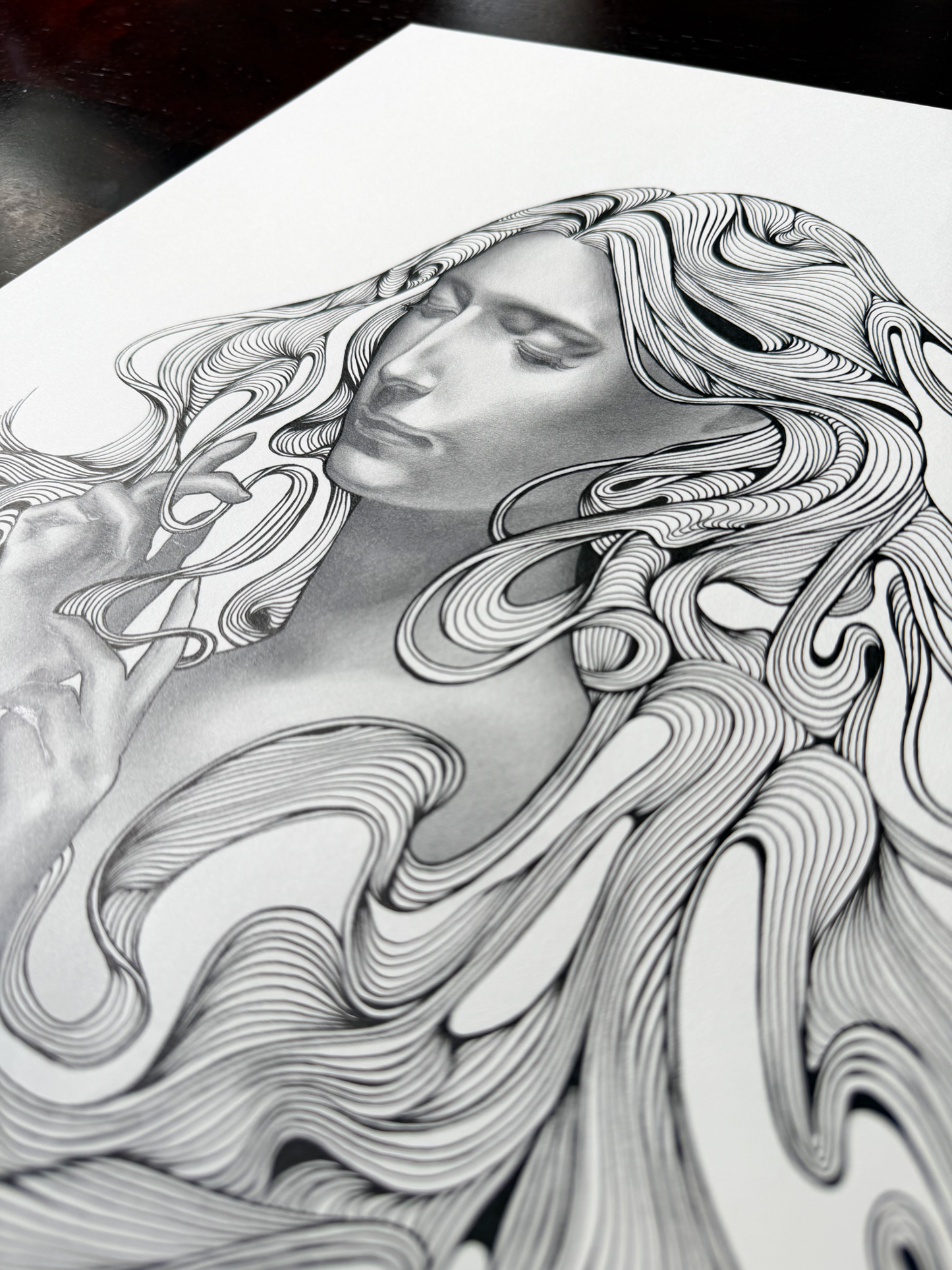 'Daydream' Original Graphite & Ink Drawing