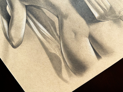 Figure Study Nr. 1 Original Drawing