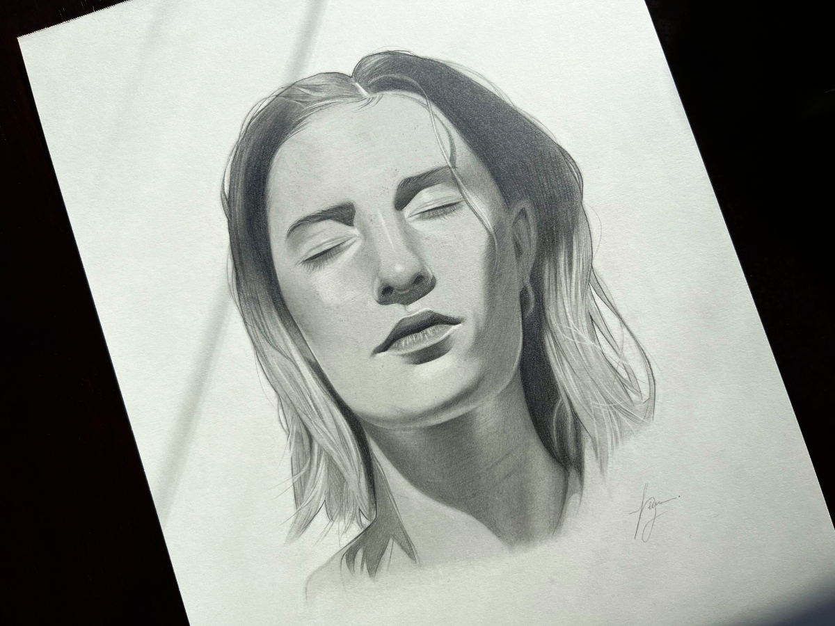 Portrait Study Nr. 2 Original Drawing