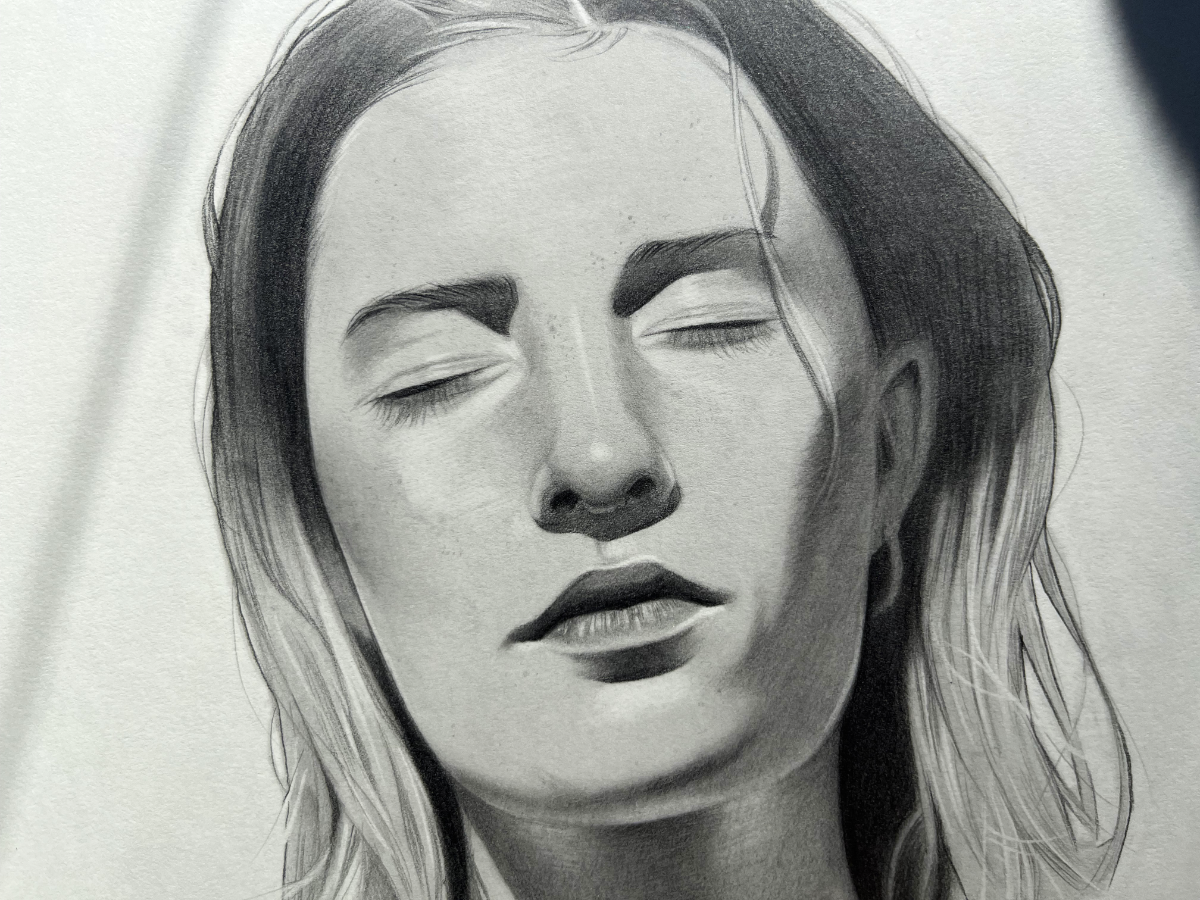 Portrait Study Nr. 2 Original Drawing