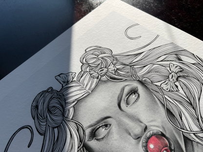 'Sweet Tooth' Open Edition Giclée Print