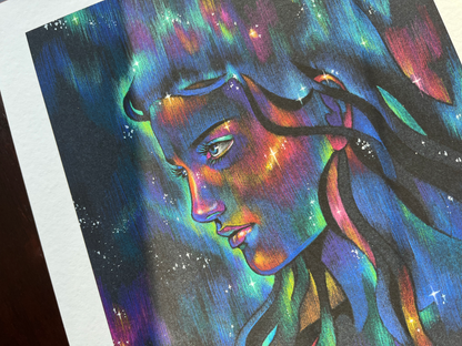 'Starlit Gaze' Open Edition Giclée Print