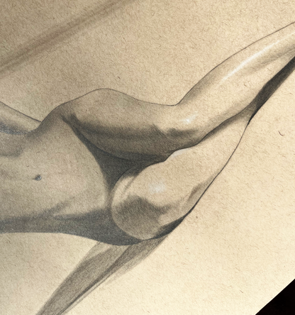 Figure Study Nr. 2 Original Drawing