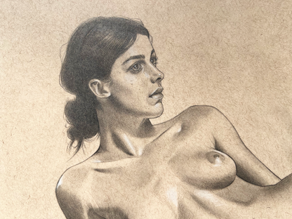 Figure Study Nr. 2 Original Drawing