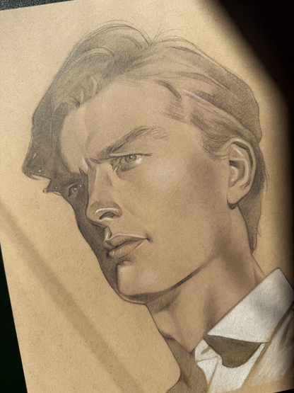 Portrait Study Nr. 3 Original Drawing