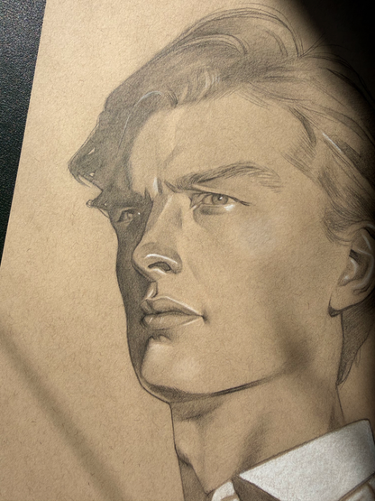 Portrait Study Nr. 3 Original Drawing