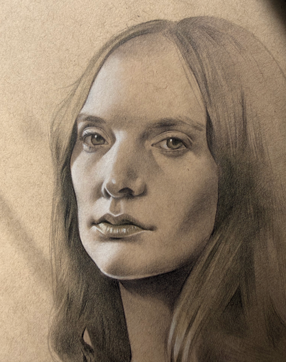 Portrait Study Nr. 4 Original Drawing