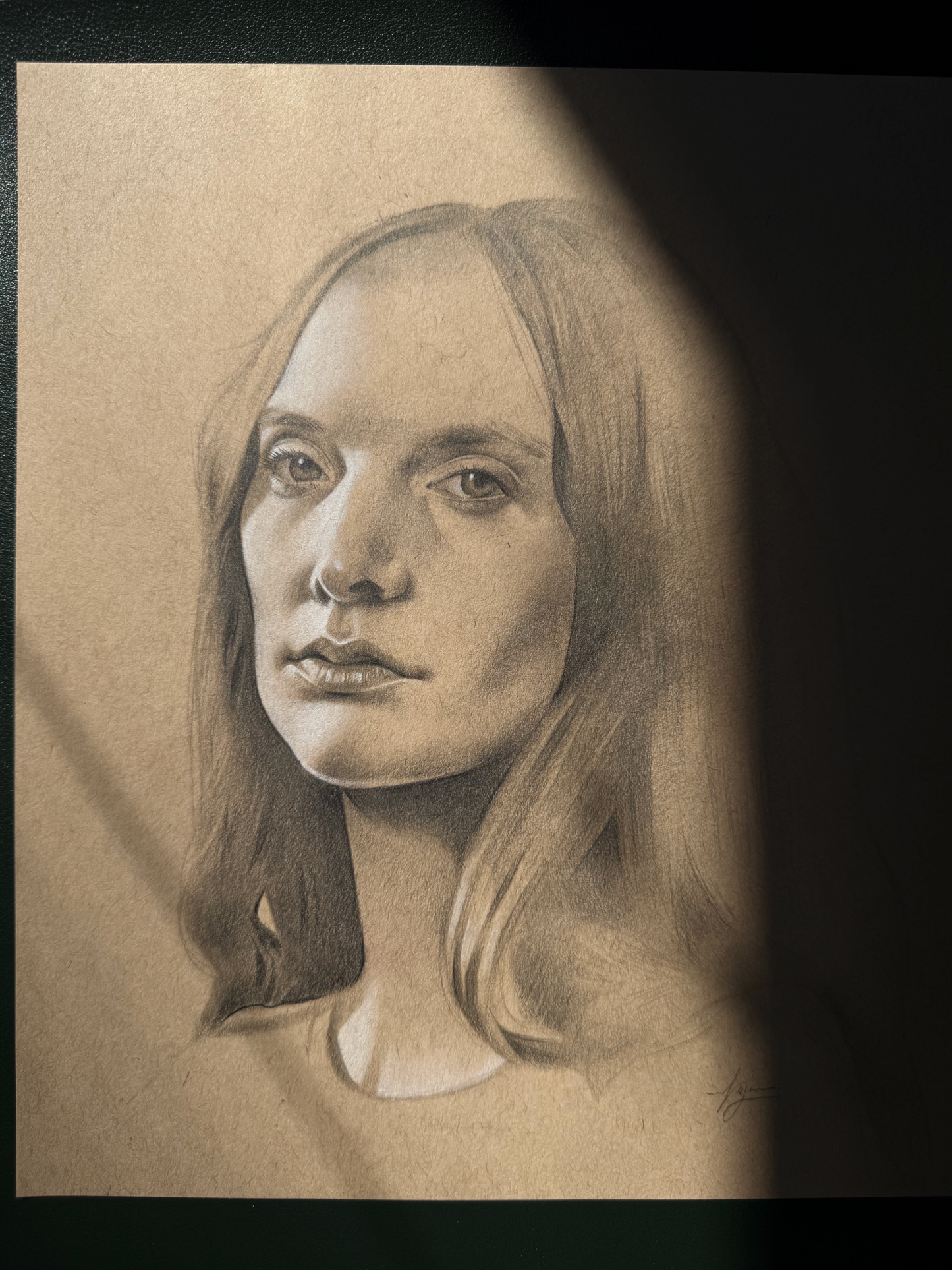 Portrait Study Nr. 4 Original Drawing