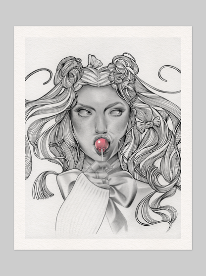 'Sweet Tooth' Open Edition Giclée Print