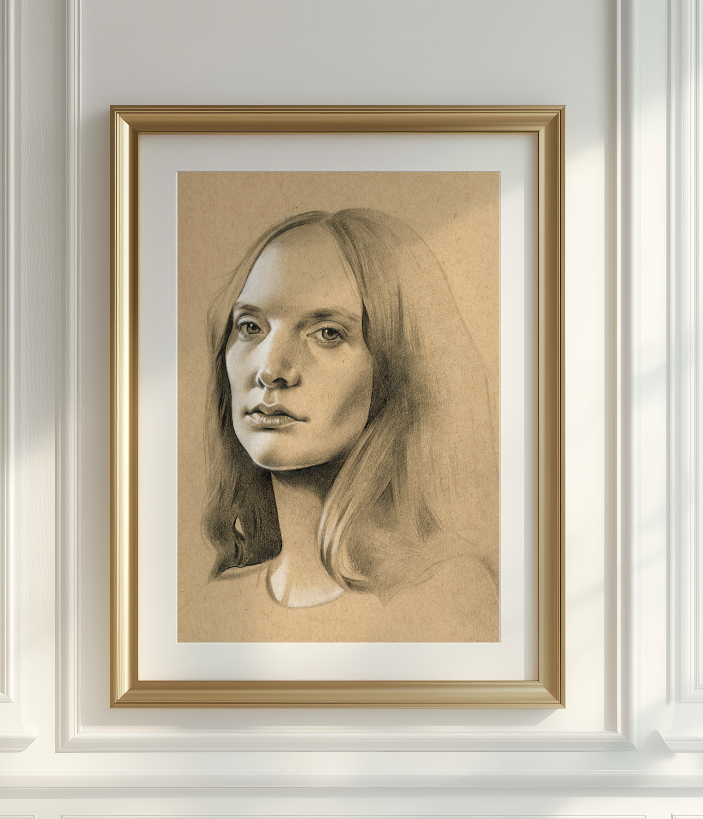 Portrait Study Nr. 4 Original Drawing